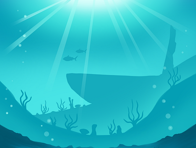 Under The Sea Background ocean rpg illustration sea