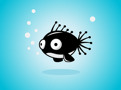 Whale Dolphin Fish Game Character for Game Developers