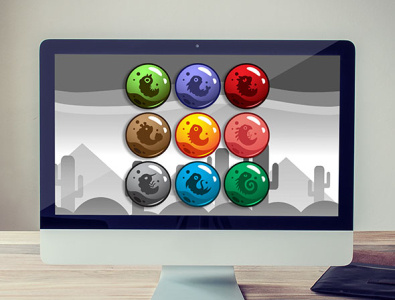 Embryo Marbles Game Asset video game