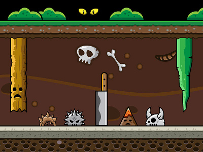 Game asset - 20 Game Obstacles With Background android game game asset game background game obstacles gamedev gui indie mobile games sidescroller sidescroller background