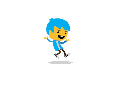 Flat Style Running And Jumping Boy Game Sprites