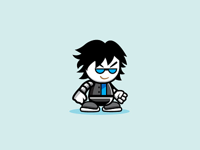 Emo Boy Game Character Sprite Sheets