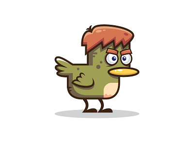Running and Jumping Duck Game Character 2d game duck game asset game character game design game kit jumping game character running game character sidescrolling game