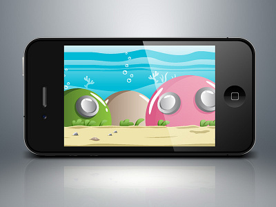 Deep Sea City Game Background android games city game assets game background parallax sea water