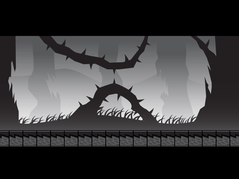 Creepy Dark Forest Game Background by bevouliin on Dribbble