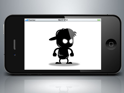 Shadow Kid Game Character for Game Developers badland game character game developers. gamedev jumping limbo running sprite sheets stickman