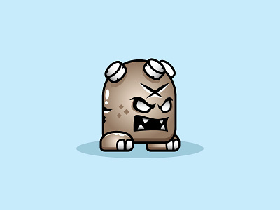 4 Little Golem Enemy Game Character angry game character beast game character creature game character enemy game character golem enemy game character monster game character villain game character
