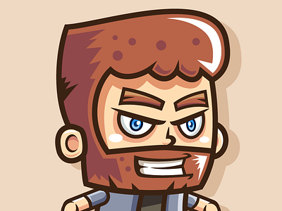 Beardy Man Running Jumping Game Character 2d game character beardy man game character boy game asset boy game character cookie run jumping game character kid game asset kid game character platformer game character running game character sidescrolling game character