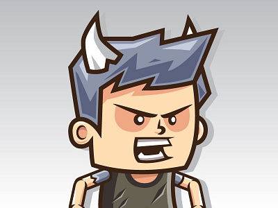 Mad Devil Boy: Running Jumping Game Character Sprite Sheets devil game character game assets horns game character jumping game character male game character man game character running game character sprite sheets