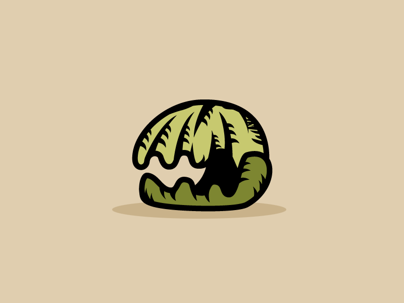 Eating Clam Enemy Game Character GIF animation by bevouliin on Dribbble