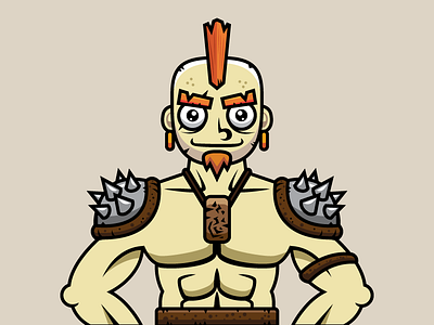 Storyteller Game Avatar - Medieval Bandit 2d asset bandit cartoon character game illustration storyteller