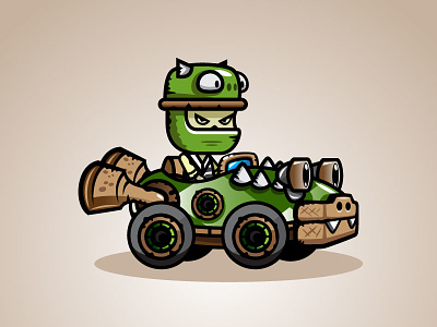 Racing Game Character