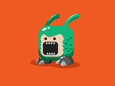 Green Monster Sprites 2d animation flat character flat monster flat style free 2d game asset gif green green ann studio monster monster sprites