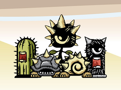 Spiky Monster Sprites 2d 2d game asset 2d sprites cartoon furry monster game game art game asset game enemy game monsters game obstacles game villain monster spiky spiky monster video