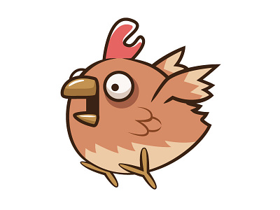 Panic Chicken asset character chicken game sprites vector