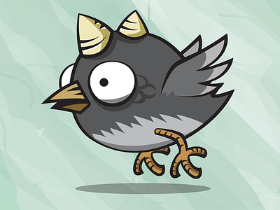 Thorn Bird Game Asset 2d bird cartoon flappy bird game asset vector