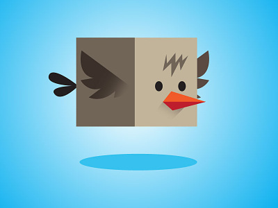 Flappy Box Bird Game Asset bird flappy flappy bird flat game gamedev gamer simple