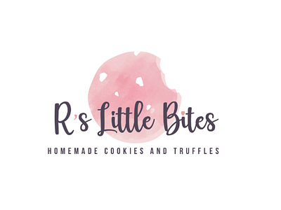 Homemade cookie logo bakery branding cookie design graphics illustrator logo logoinspiration vector watercolour