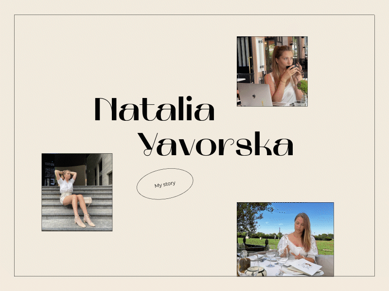 Yavorska — website 2023 aestetic branding design digital freefont instagram interior line minimal natural pastel site story tableware top trend ui ukraine vector