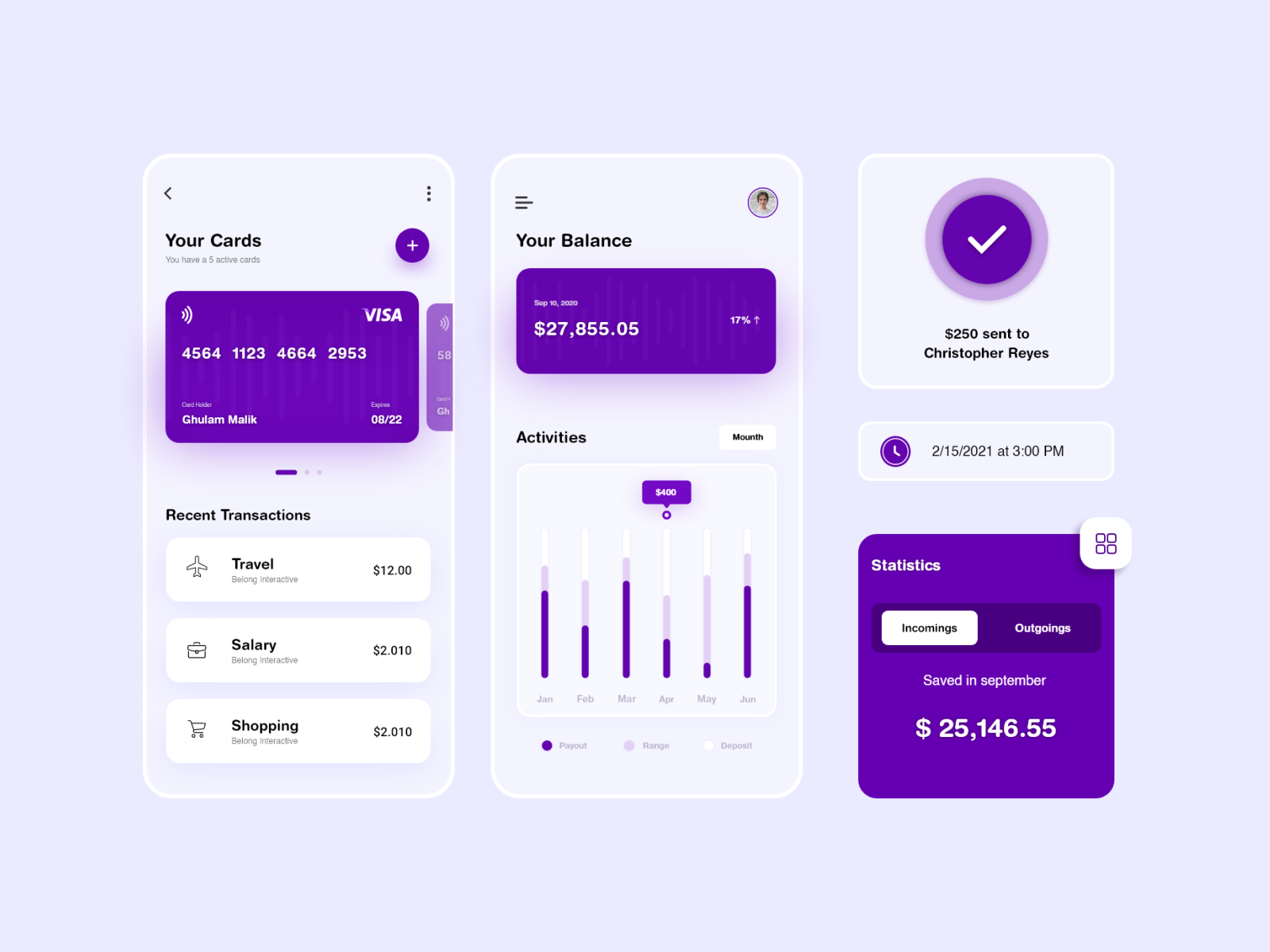 Mobile Banking by Anna Sokhakyan on Dribbble