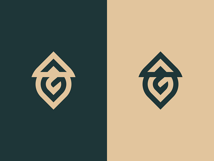AG Monogram by mwh_design on Dribbble
