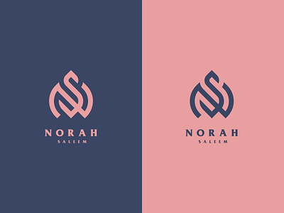 NS for Noral al Salem arab arabic logo austin australia branding dubai europe florida illustration lettering logo logomark logos monogram texas vector