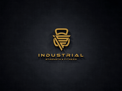 Industrial Strength Fitness asia australia belgium design europe lettering logo logomark losangeles miami monogram sydney texas vector