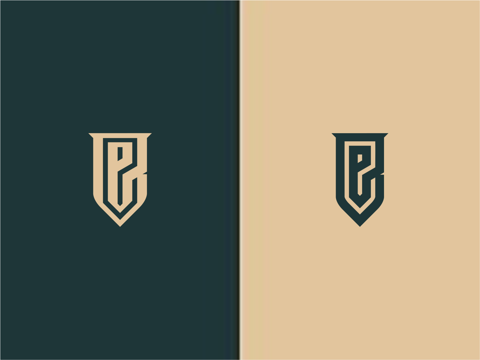 Bp Monogram By Mwh Design On Dribbble