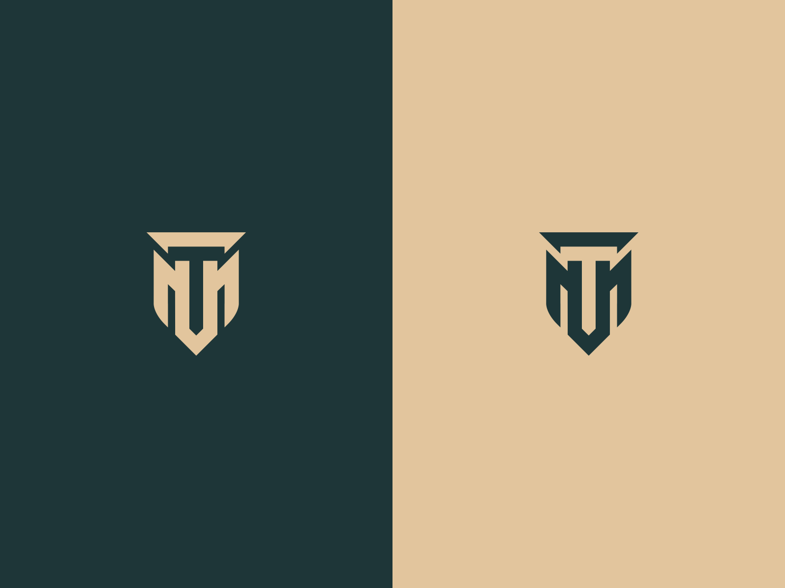 TM Monogram by mwh_design on Dribbble