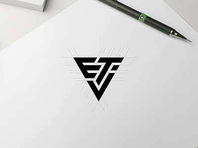 jet branding design flatdesign illustration illustrator lettering monogram