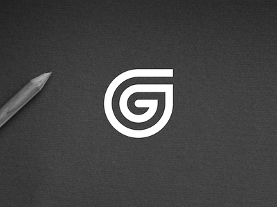 G icon lettering logo logomark mark monogram vector
