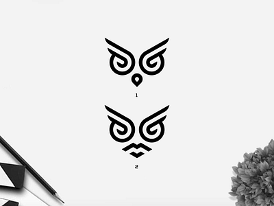 GG owl branding icon illustration lettering logo logos logotype monogram vector web