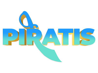 Piratis 3d design graphic design logo typography