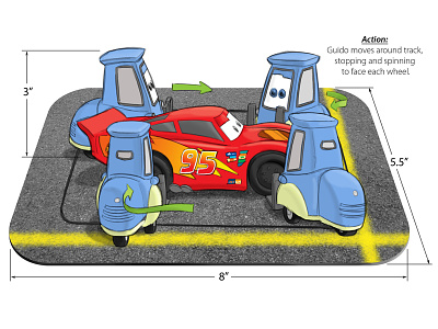 'Cars' Toy Concept cake cars concept decopac disney pixar sketch toy toy design