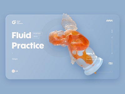 Fluid Practice art branding logo ui 品牌 图标 活版印刷 海报