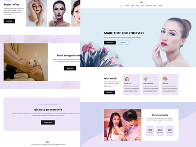 Zakra Theme Spa Demo web design workpress theme