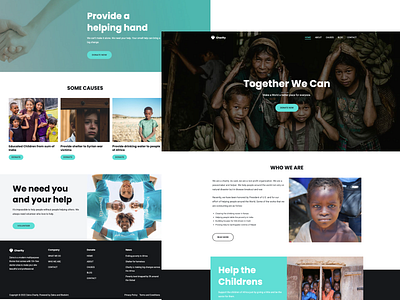 Charity Landing Page