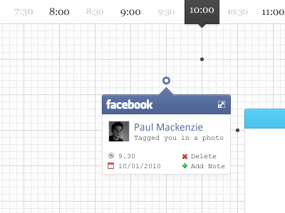 Yes Those Are Fugue Icons facebook icons popup timeline ui