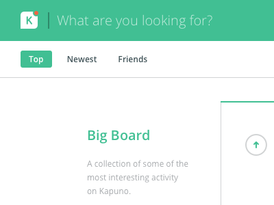 Kapuno - Search & Navigation navigation search