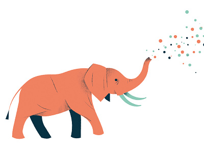 Big data animals big data character design concept illustration illustration magazine