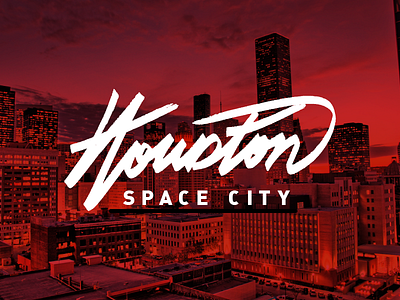 Space City city design hand hand type houston illustration space space city texas type typography