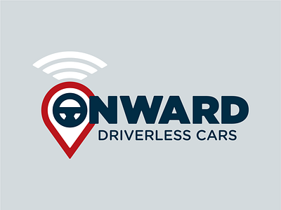 Onward automobile branding car daily logo daily logo challenge dailylogochallange design driverless driverless car driving icon icons illustration logo logo design mark symbol type typography vector