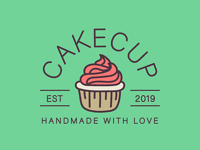 CakeCup bakery baking branding branding and identity branding concept branding design cupcake daily challange daily logo daily logo challenge daily logo design dailylogochallenge design illustration logo logo concept logo design mark symbol vector