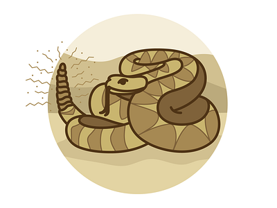 I'm a snaaaaaaake 🐍 design illustration logo logo design rattlesnake snake snake logo snakes vector