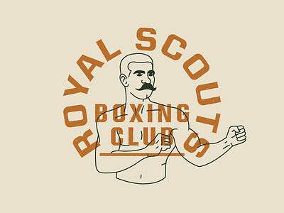 Royal Scouts Boxing Club boxing boxing club branding branding and identity branding concept branding design daily logo daily logo challenge dailylogochallenge design illustration logo logo design mark royal scouts symbol type typography vector