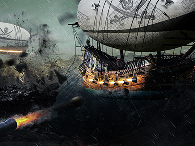 Pirates War digitalart photomanipulation photoshop