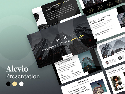 Alevio - Industries Template  Presentation