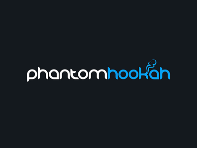 PhantomHookah ecig hookah logo phantom smoke logo steam