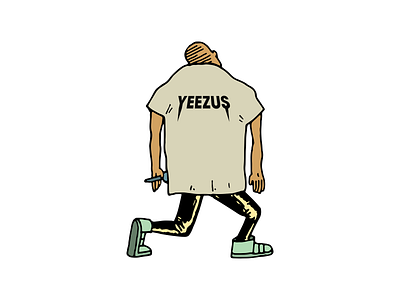 Kanye YEEZUS Yeezy illustraion illustration illustration art illustrations illustrator kanye vector vector illustration yeezus yeezy