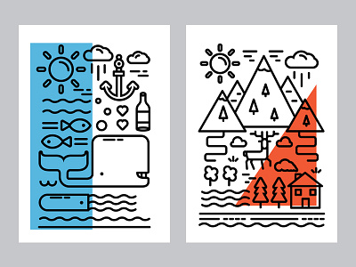 Line Illos series  cause of lack of time still wip (per. '15)